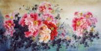 Pivoine - Peinture chinoise