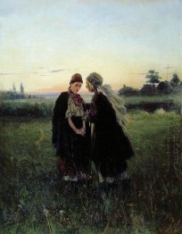 Mother And Daughter 1886