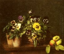 Nature morte avec des pensées 1874