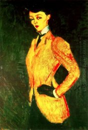 woman in yellow jacket amazon 1909