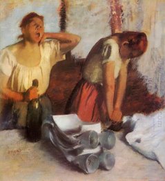 laundry girls ironing 1884 1