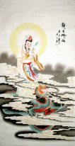 GuanShiyin, Guanyin - Chinese Painting