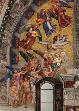 The Last Judgment (The left part of the composition - The Blesse
