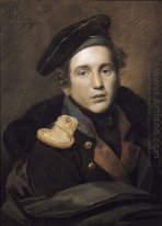 Portret van Pyotr Olenin 1813