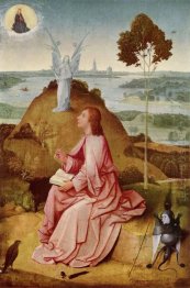 Saint John The Evangelist On Patmos 1485