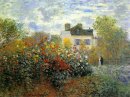 Trädgården av Monet på Argenteuil