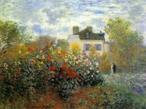 O jardim de Monet em Argenteuil