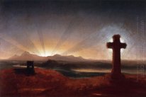 Cross At Sunset