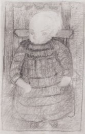 Seated child in an Armchair