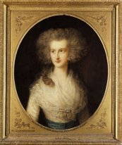 Portret van Elizabeth Bowes