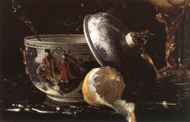 Nature morte avec une Coupe du Nautilus (détail)