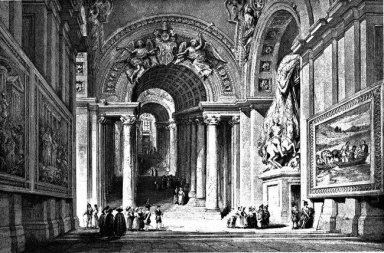 Giovanni Lorenzo Bernini Scala Regia in het Paleis apostolisch