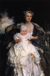 Mrs Henry Phipps And Her Granson Winston 1907