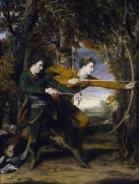 The Archers Double Portrait Of Colonel John Dyke Acland And Dudl