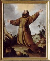 Saint Francis Of Assisi Menerima The Stigmata