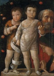 The holy family with St John