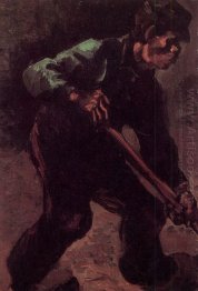 Peasant Digging 1885