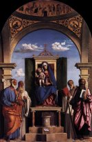 Madonna and Child Enthroned with Saints