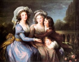 The Marquise de Pezay, and the Marquise de Rougé with Her Sons A