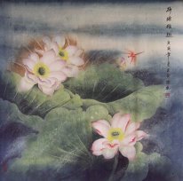 Lotus - peinture chinoise