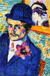 Man With A Tulip Also Known As Portrait Of Jean Metzinger