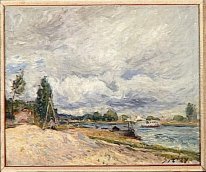 floden Seine 1879