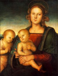 Madonna With Child And Little St John