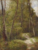 Der Weg in den Wald 1886