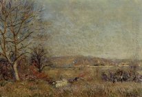 the plain of veneux view of sablons 1884