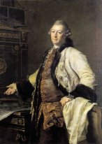 Portret van Alexander Kokorinov, Directeur en Eerste Rector van