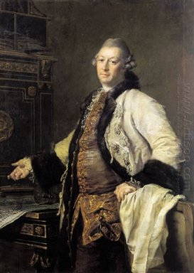 Retrato de Alexander Kokorinov, Director y Primer Rector de th