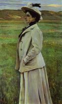 Porträt von Natalia Yashvil 1905