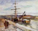 der Hafen von Rouen 1883