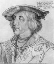 porträtt av Maximilian I 1518