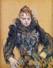 Woman With A Black Boa 1892