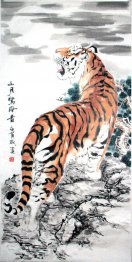 Tiger - la pintura china