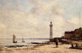 Lighthouse At Honfleur