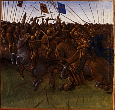 Sieg von Louis III und Karlmann auf die Normannen 1460