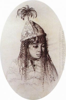Kirghizistan ragazza