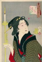 The Appearance Of A Town Geisha A Bargirl In The Ansei Era