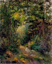 autumn path through the woods 1876