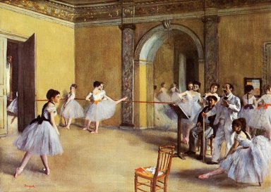 cours de danse à l\'opéra 1872