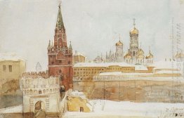 View Of Kremlin At Winter 1876