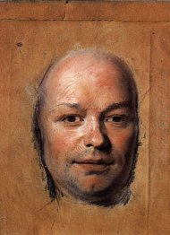 Study For Portrait Of Unknown Man 4