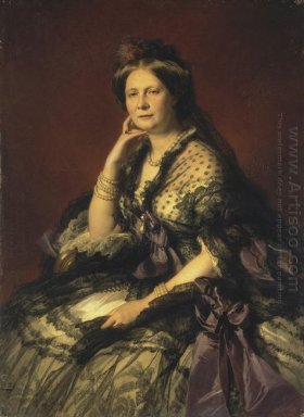 Portret van grootvorstin Elena Pavlovna