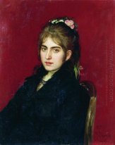 Retrato de Chuguev Resident S L Lyubitskaya 1877