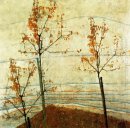 осенние деревья 1911