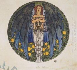 The Sketch Of The Round Window Art 1897