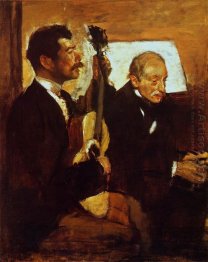 degas father listening to lorenzo pagans 1870