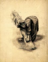 Peasant Woman Binding Sheaves 1885